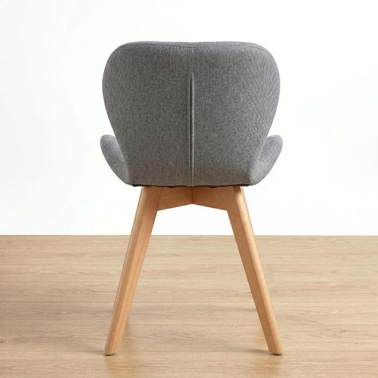 Sillón Rubik Gris | Lino & Madera