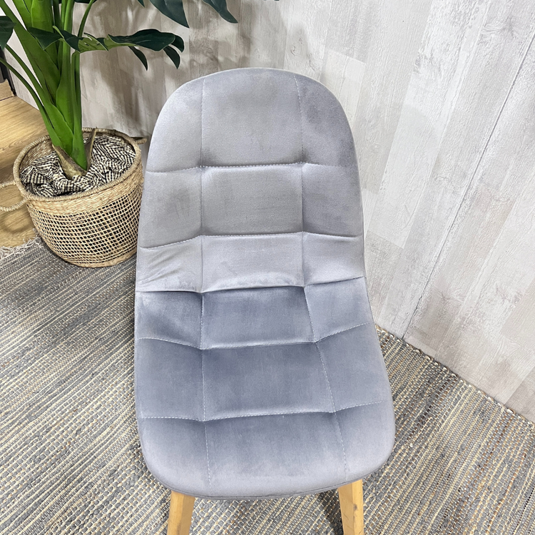 Silla Vorak | Felpa & Madera