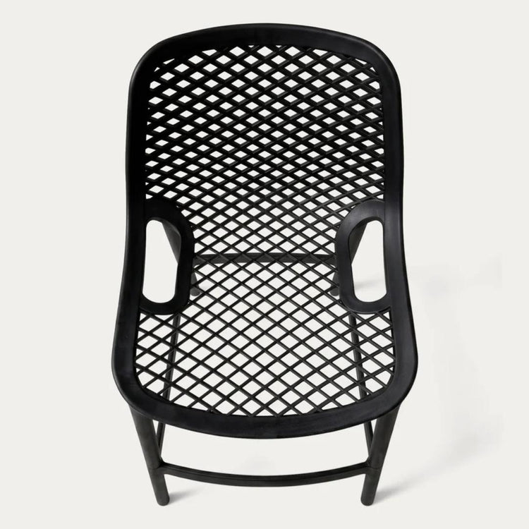 Taburete Negro Bardo 75cm | Exterior e Interior