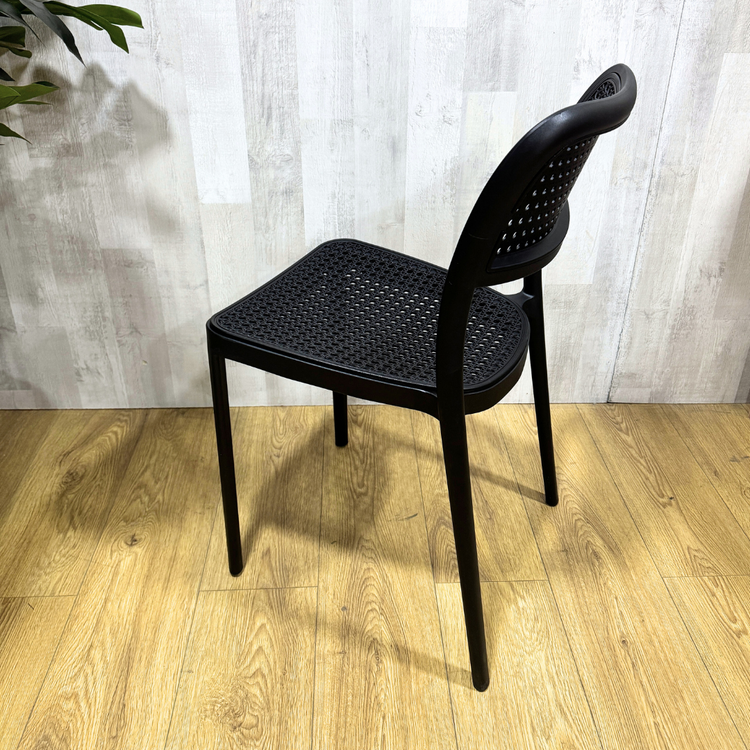 Pack 4 Silla Feronia Negro | Ideal para Exteriores