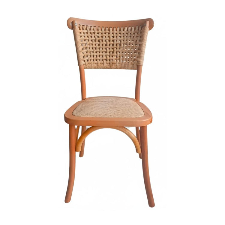 Pack 4 Sillas Tango Wood | Rattan & Cuerda