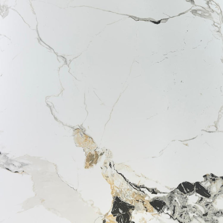 Mesa Rectangular Greta Piedra 140x80 | Efecto Mármol