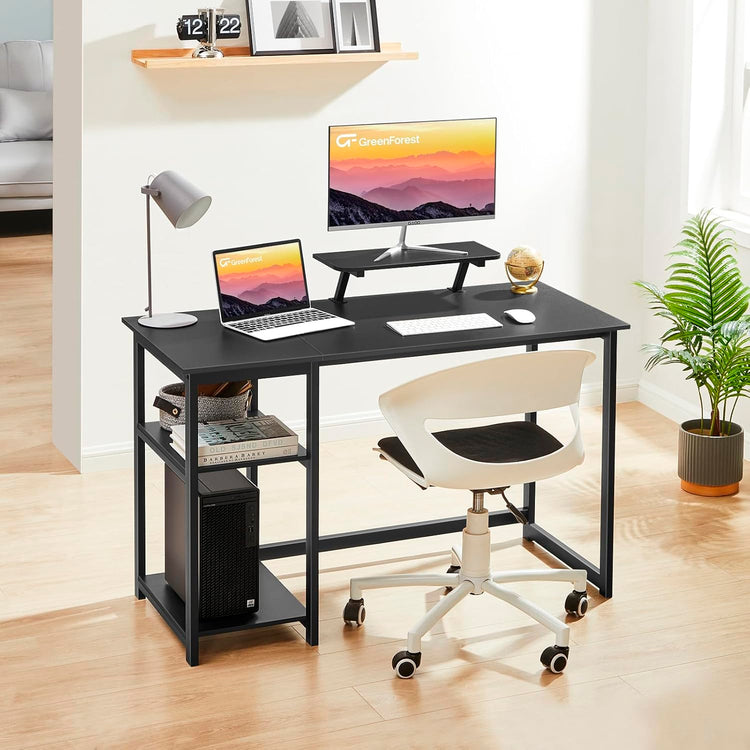 Escritorio Tiziano Negro 140cm | Estilo y Funcionalidad