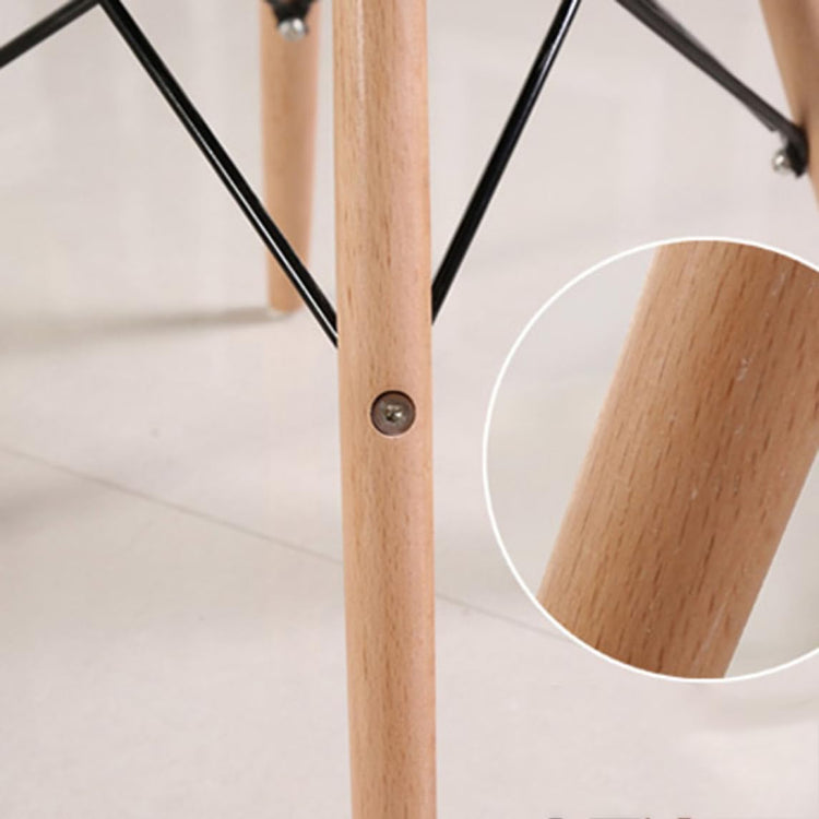 Pack 4 Silla Rubik Rosa | Ecocuero & Madera