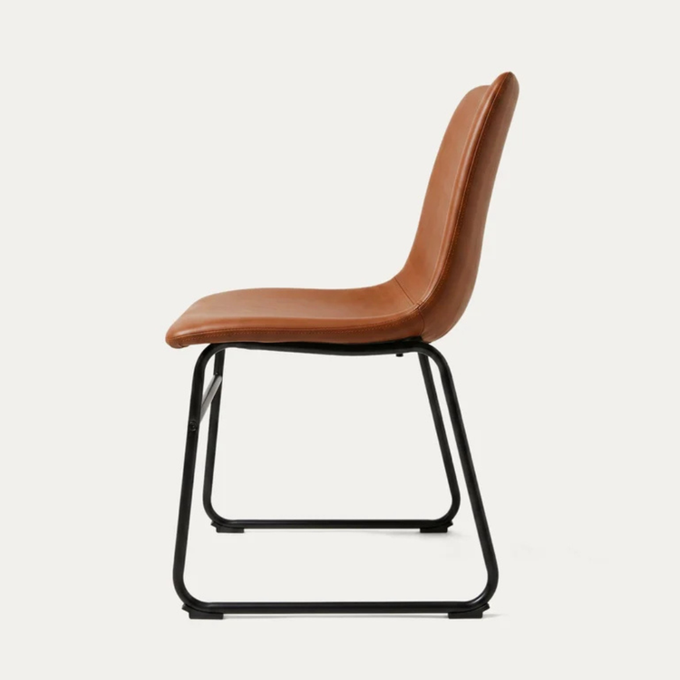 Pack 4 Sillas Comedor Toscana | Eco Cuero Terracota