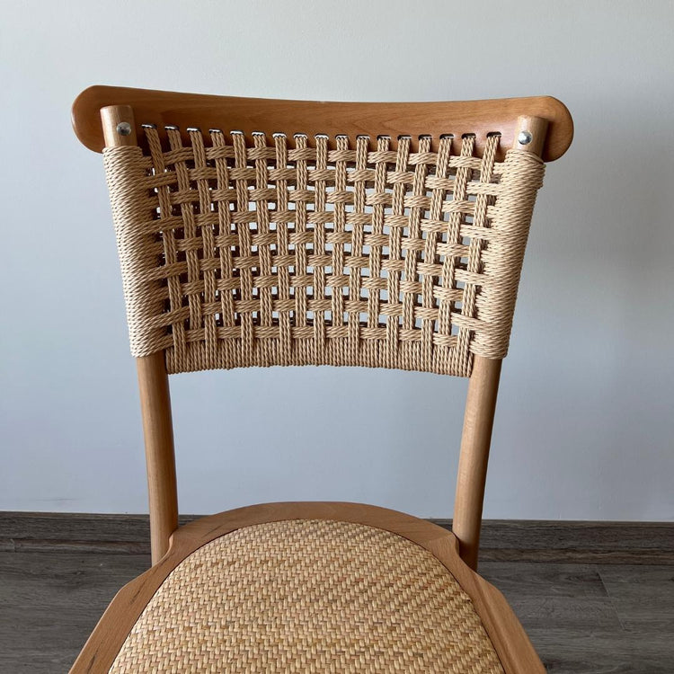 Silla Tango Wood | Rattan & Cuerda