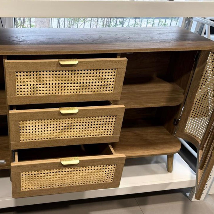 Rack Marian | Rattan & Madera