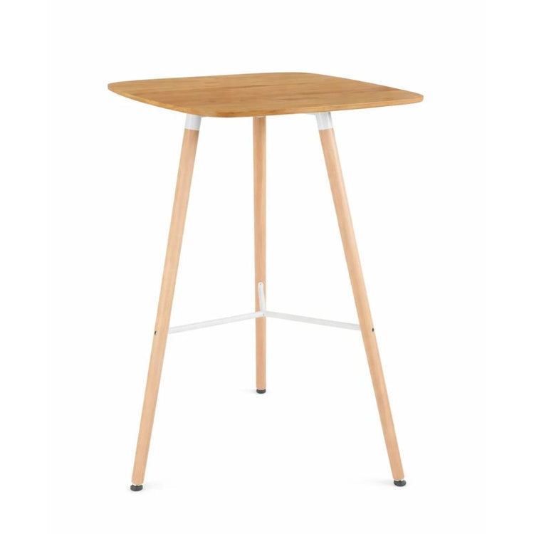 Mesa Alta Bar Moira | Natural 70x70x105 cm