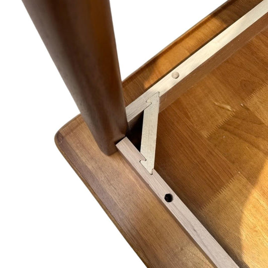 Mesa Rectangular Cosmo 140x80 cm | Madera Oscura