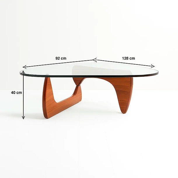 Mesa de Centro Lemont | Madera & Vidrio