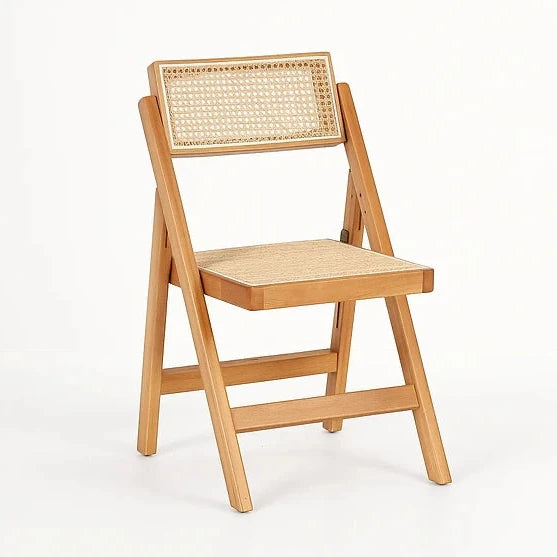 Silla Plegable Zorba | Madera Rattan