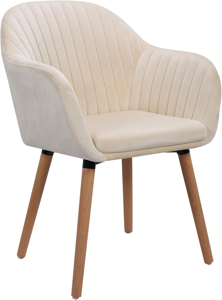 Pack 2 Butacas Sitiales Almer Velvet  Beige | Sala, Dormitorio u Oficina