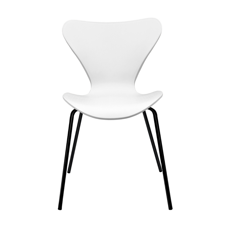 Pack 4 Silla Fritz Blanca | Moderno y Resistente