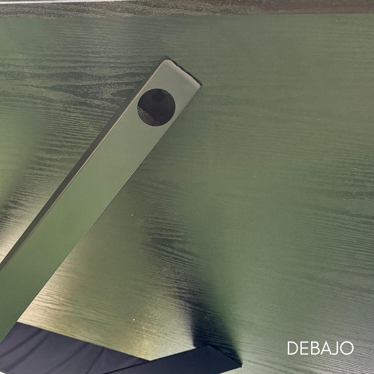 Mesa Rectangular Greta Piedra 140x80 | Efecto Mármol