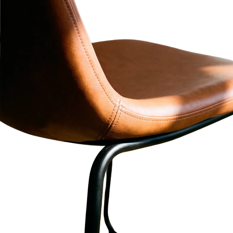Pack 4 Sillas Comedor Toscana | Eco Cuero Terracota