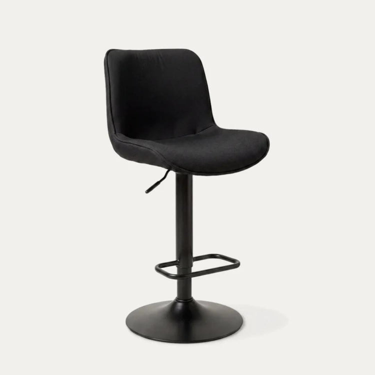 Taburetes Bar Roman Negro | Altura Regulable
