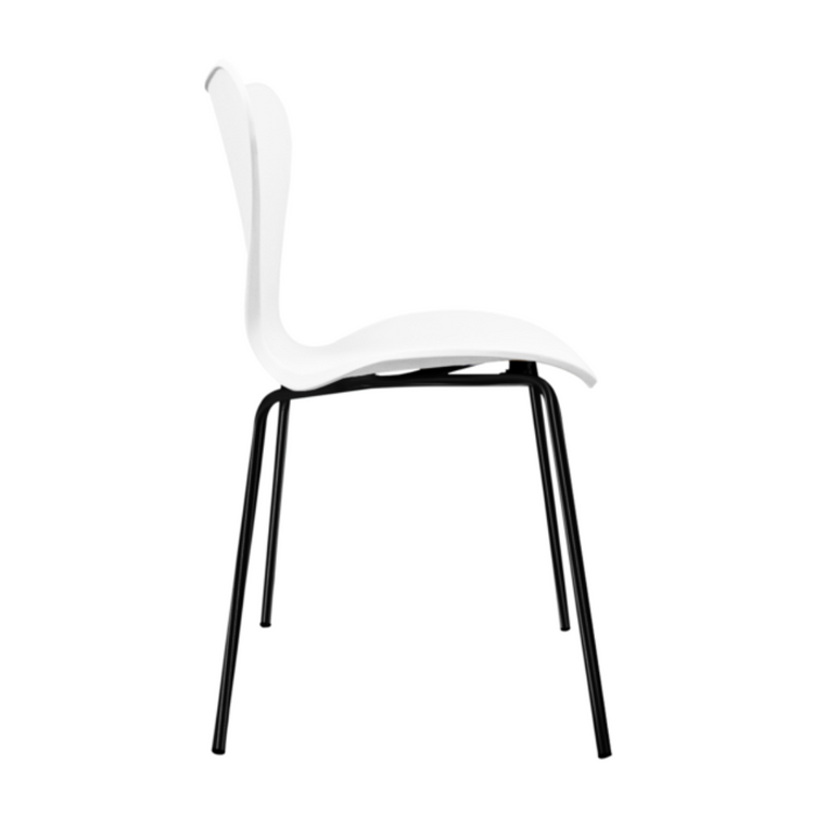 Pack 4 Silla Fritz Blanca | Moderno y Resistente