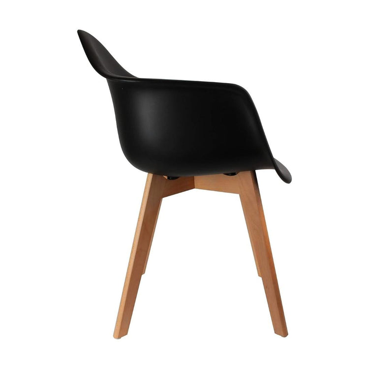 Pack 4 Butaca Monee Negro | Ergonómia & Estilo
