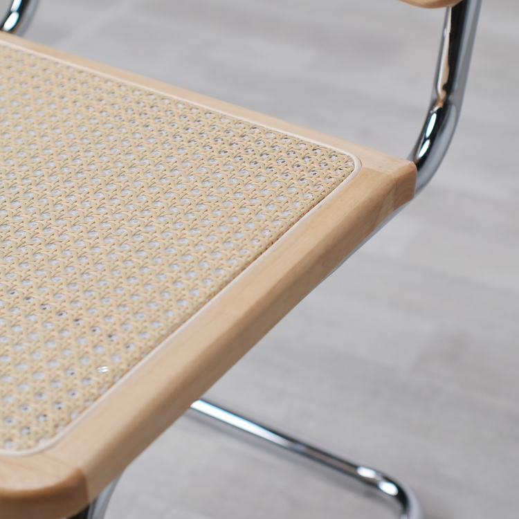 Silla Voladiza | Rattan & Metal