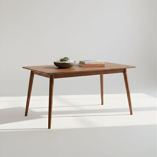 Mesa Rectangular Cosmo 160x80 cm | Madera Oscura