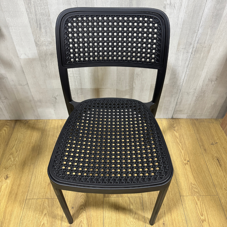 Pack 4 Silla Feronia Negro | Ideal para Exteriores