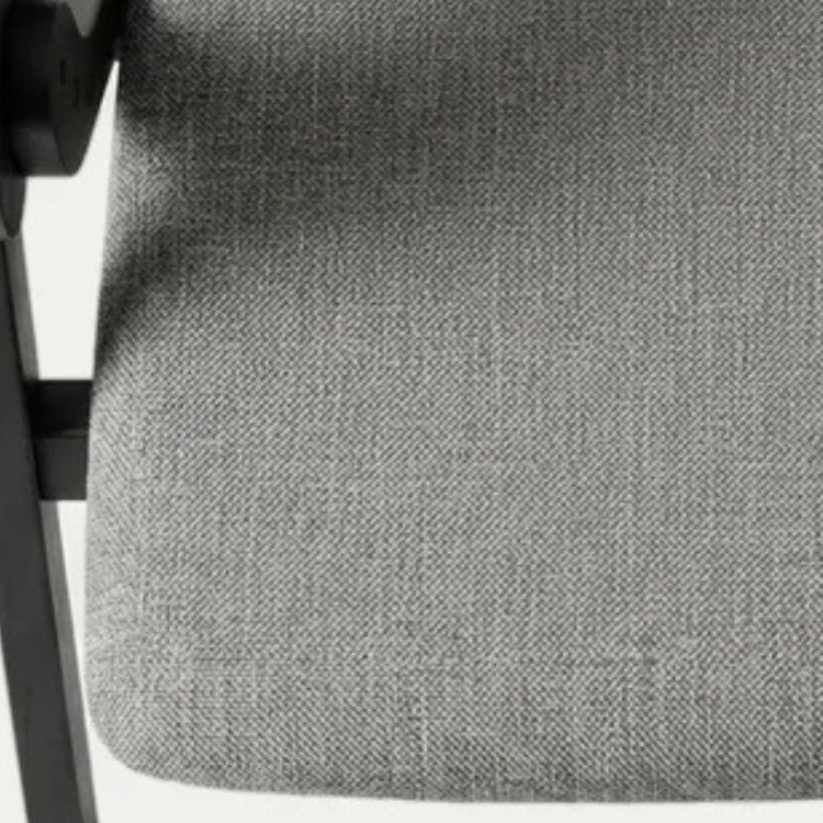 Silla Charley Negro | Madera & Tela
