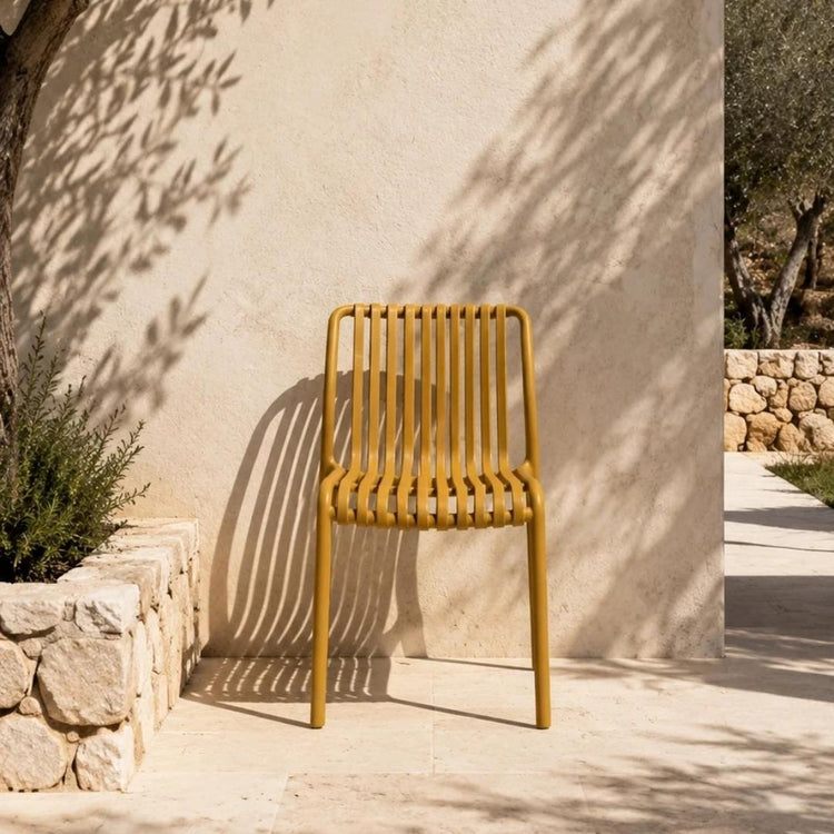 Silla Francis Amarillo | Ideal Terraza y Interior