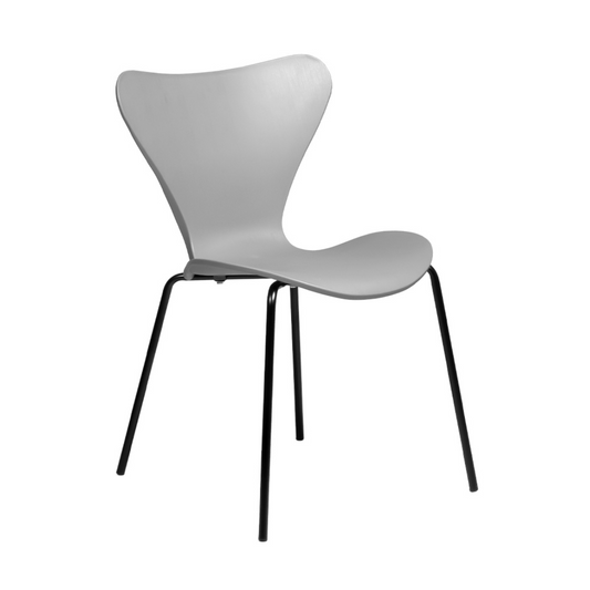Pack 4 Silla Fritz Gris | Moderno y Resistente