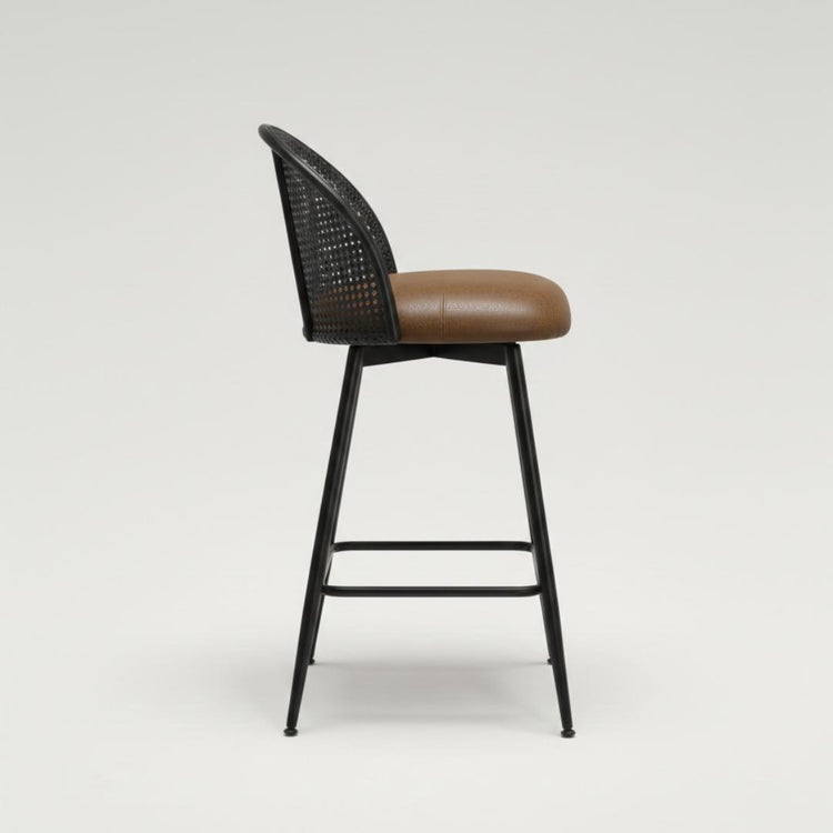 Taburete Bar Carolla Café 62 cm | Asiento Giratorio 360°