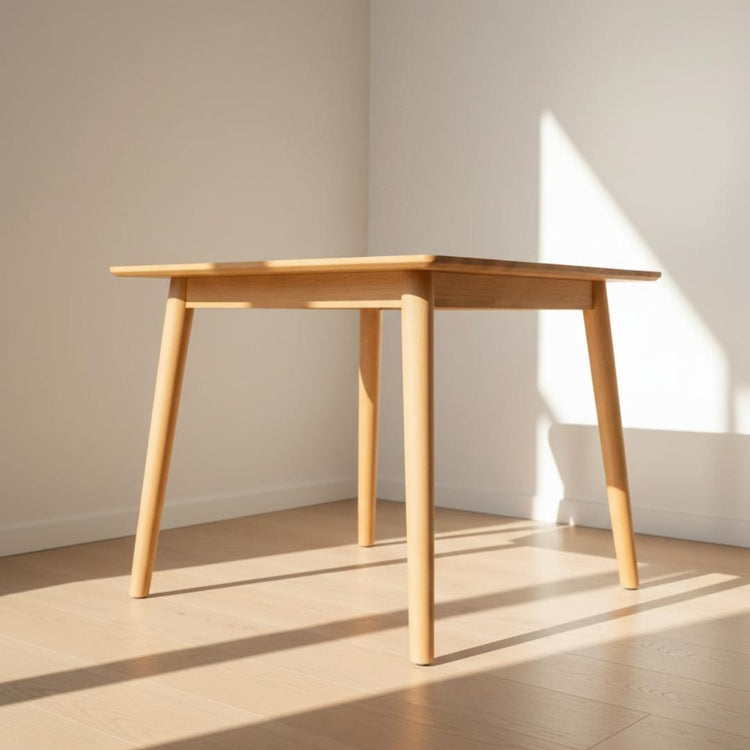 Mesa Cuadrada Cosmo 70x70 cm | Madera Natural