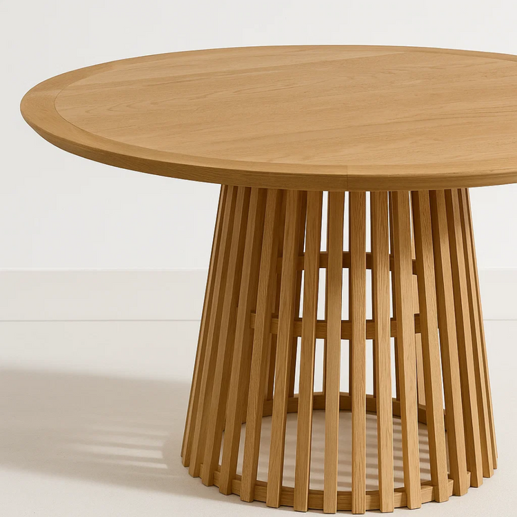 Mesa Redonda Konna D120 cm | Madera Natural