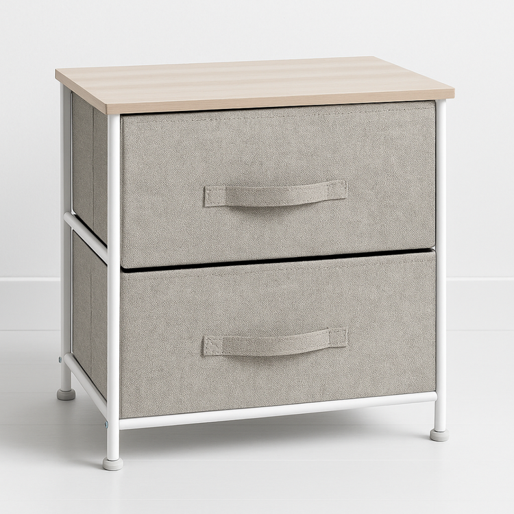 Velador Geo Gris | Funcional y Moderno