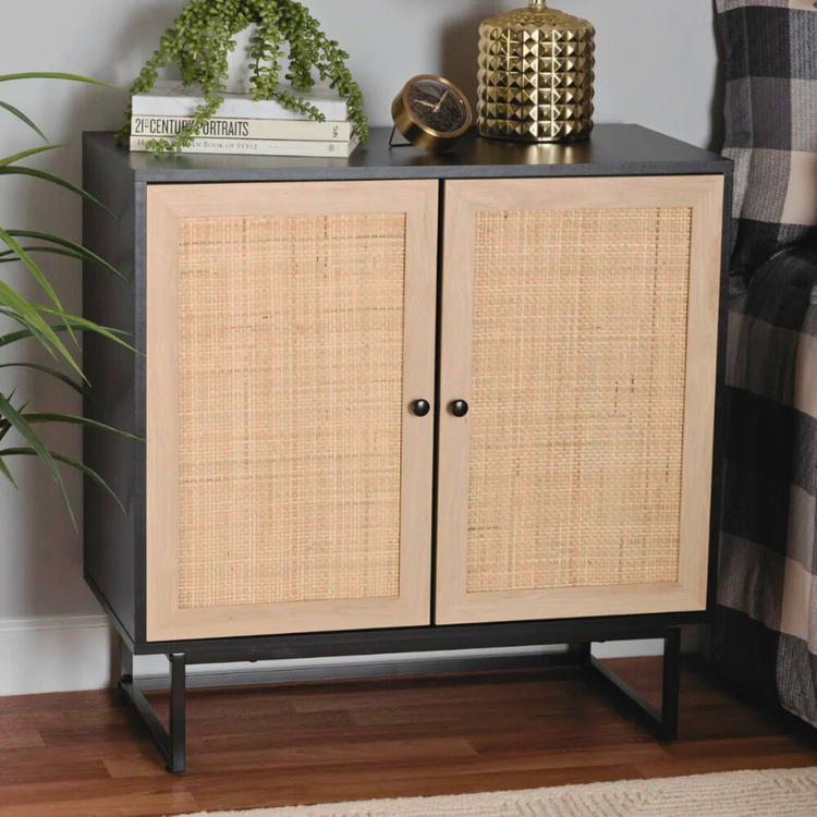 Mueble Buffet Morril Negro | Diseño Multifuncional