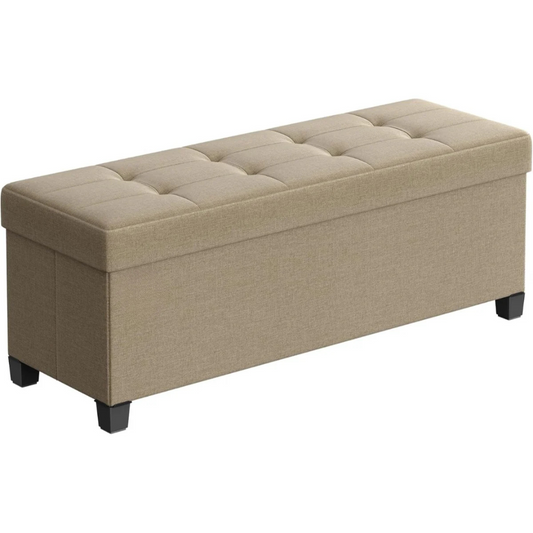 Banqueta Baul Bolton | Lino Camel