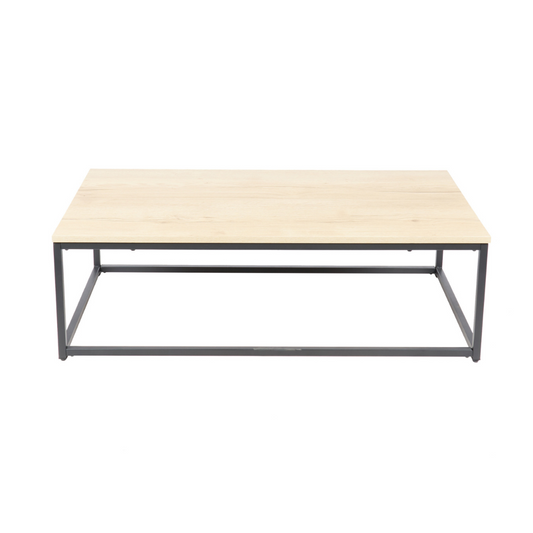 Mesa de Centro Camel: Madera Natural, Diseño Minimalista
