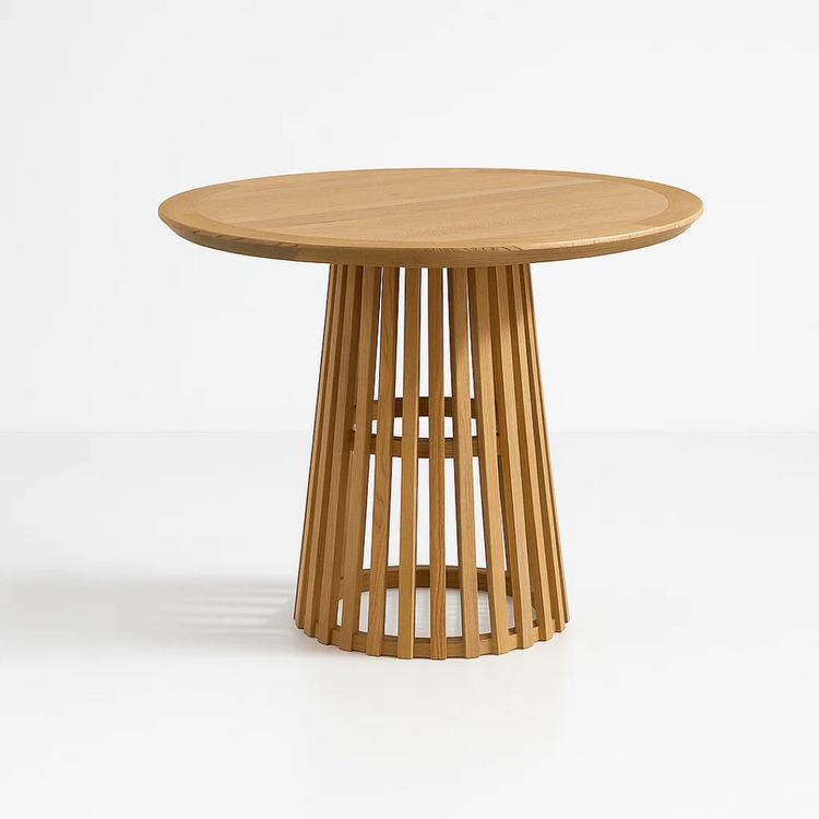 Mesa Redonda Konna D100 cm  | Madera Natural