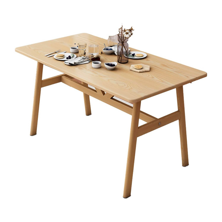 Mesa Rectangular Konna 120x70 cm | Estilo Nórdico en MDF y Metal