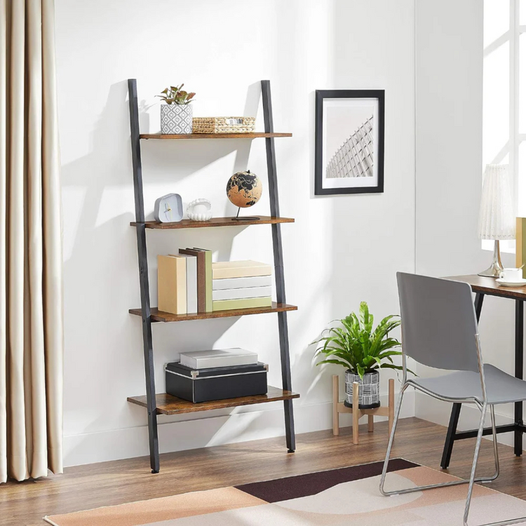 Estante Escalera Sander | 4 Niveles Estilo Industrial