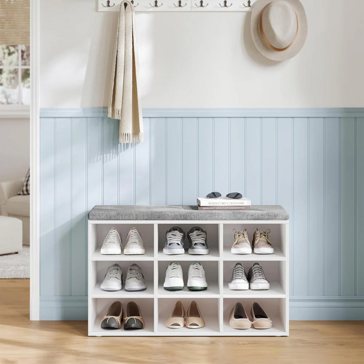 Zapatero Banqueta Blanco Topeka
