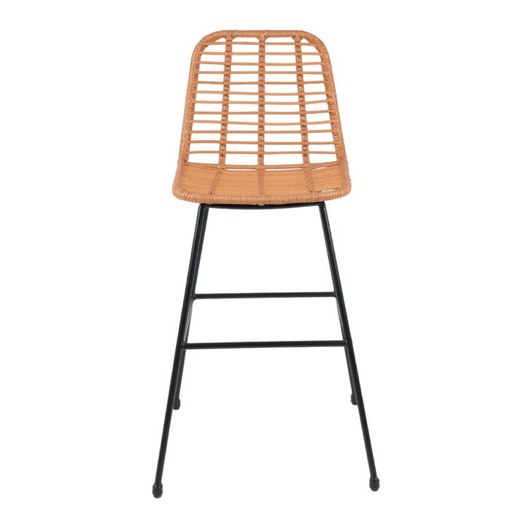 Taburete Piso Grecia Alto 75 cm | Rattan color  Natural