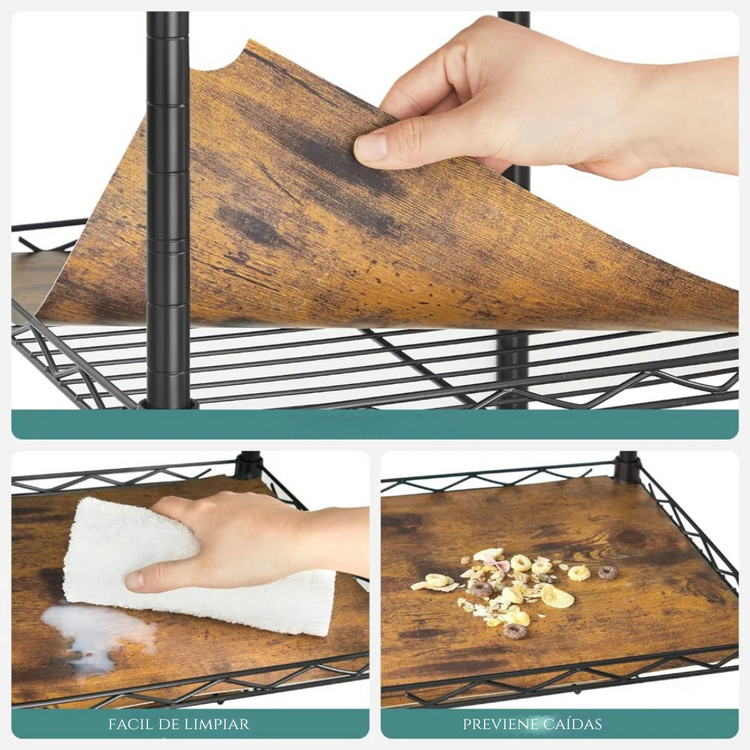 Estante Organizador Vicky |  Ajustable 5 Niveles