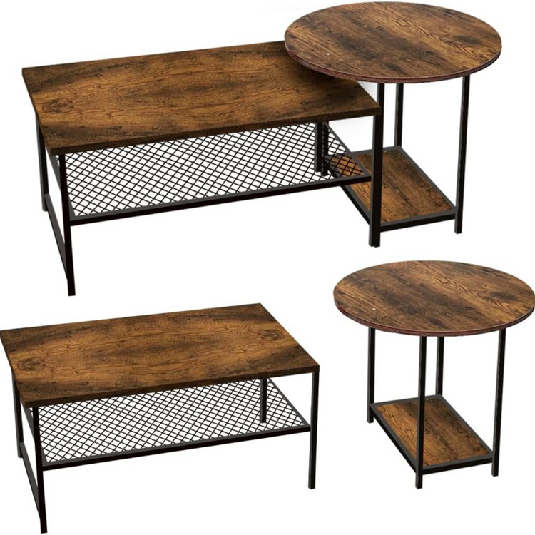 Set de Mesas de Centro Anah | Estilo  Industrial