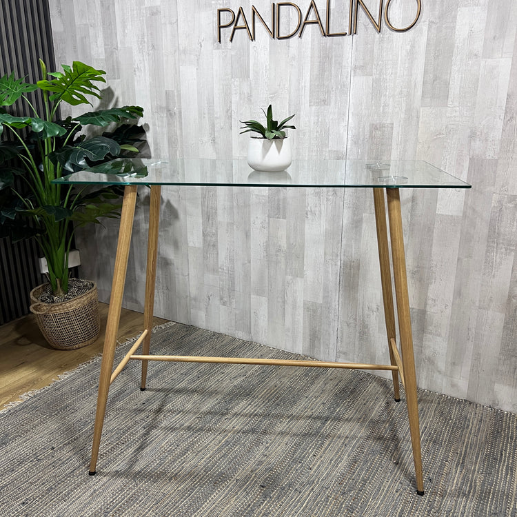 Mesa Alta Bar Vitreo | Vidreo templado 120x60x105