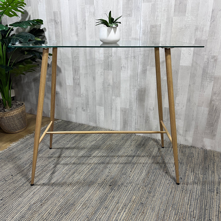 Mesa Alta Bar Vitreo | Vidreo templado 120x60x105