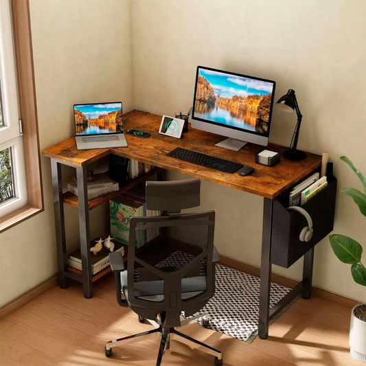 Escritorio Esquinero Silvano 120cm | Ideal Home Office