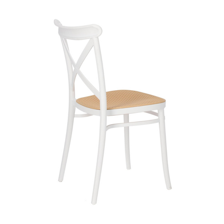 Silla Exterior Valentino | Cómoda, Apilable y Resistente