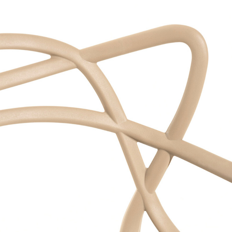 Pack 4 Sillas Masters Beige | Ideal Terraza y Interior