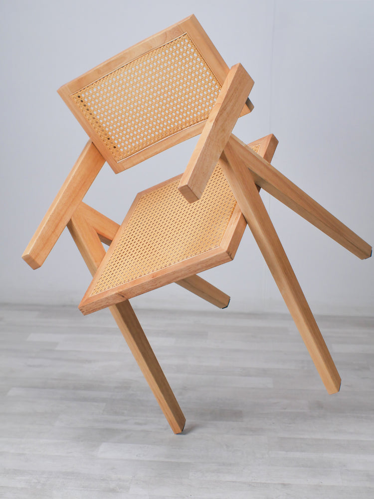 Pack 2 Butacas Sitial Capitol | Madera & Rattan
