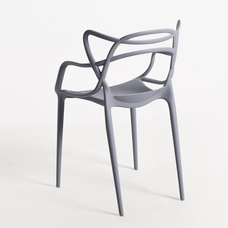 Pack 4 Sillas Masters Gris | Ideal Terraza y Interior