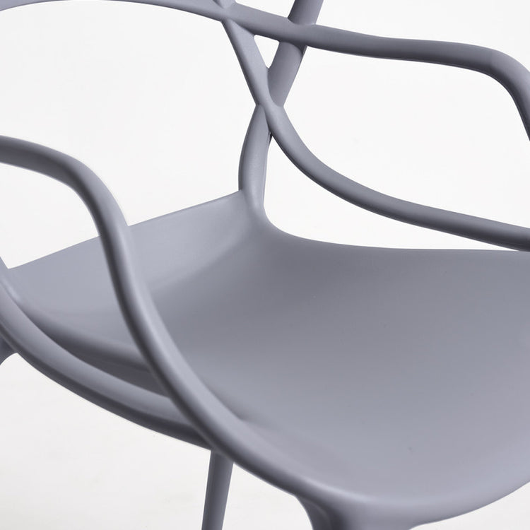Pack 4 Sillas Masters Gris | Ideal Terraza y Interior